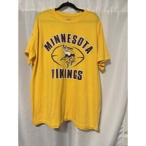 GIII Apparel Group Minnesota Vikings NFL Men's Yellow Shirt 3XL